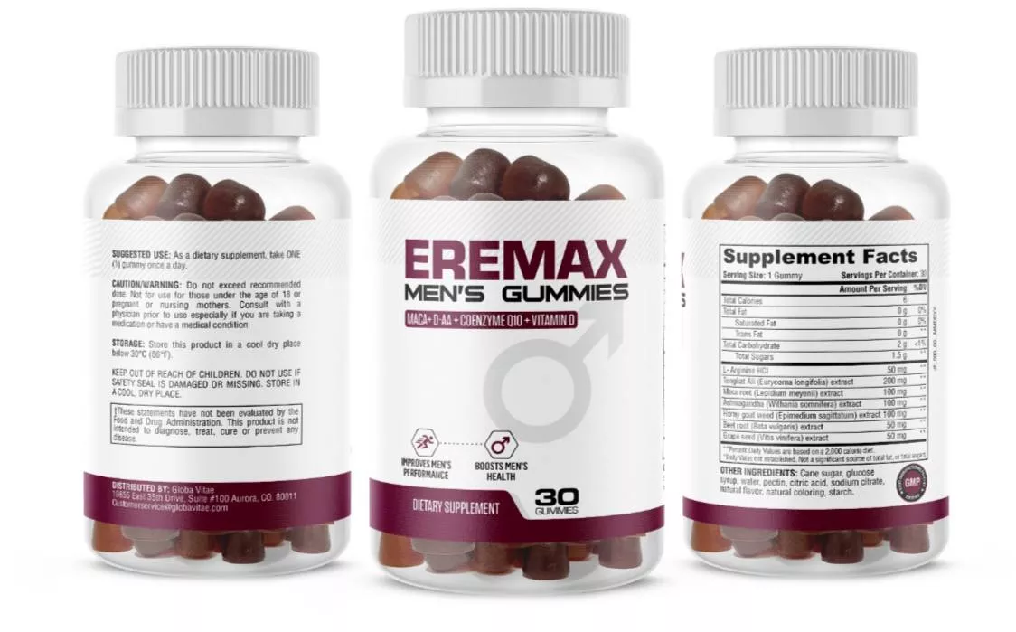 Eremax Gummies Special Offer